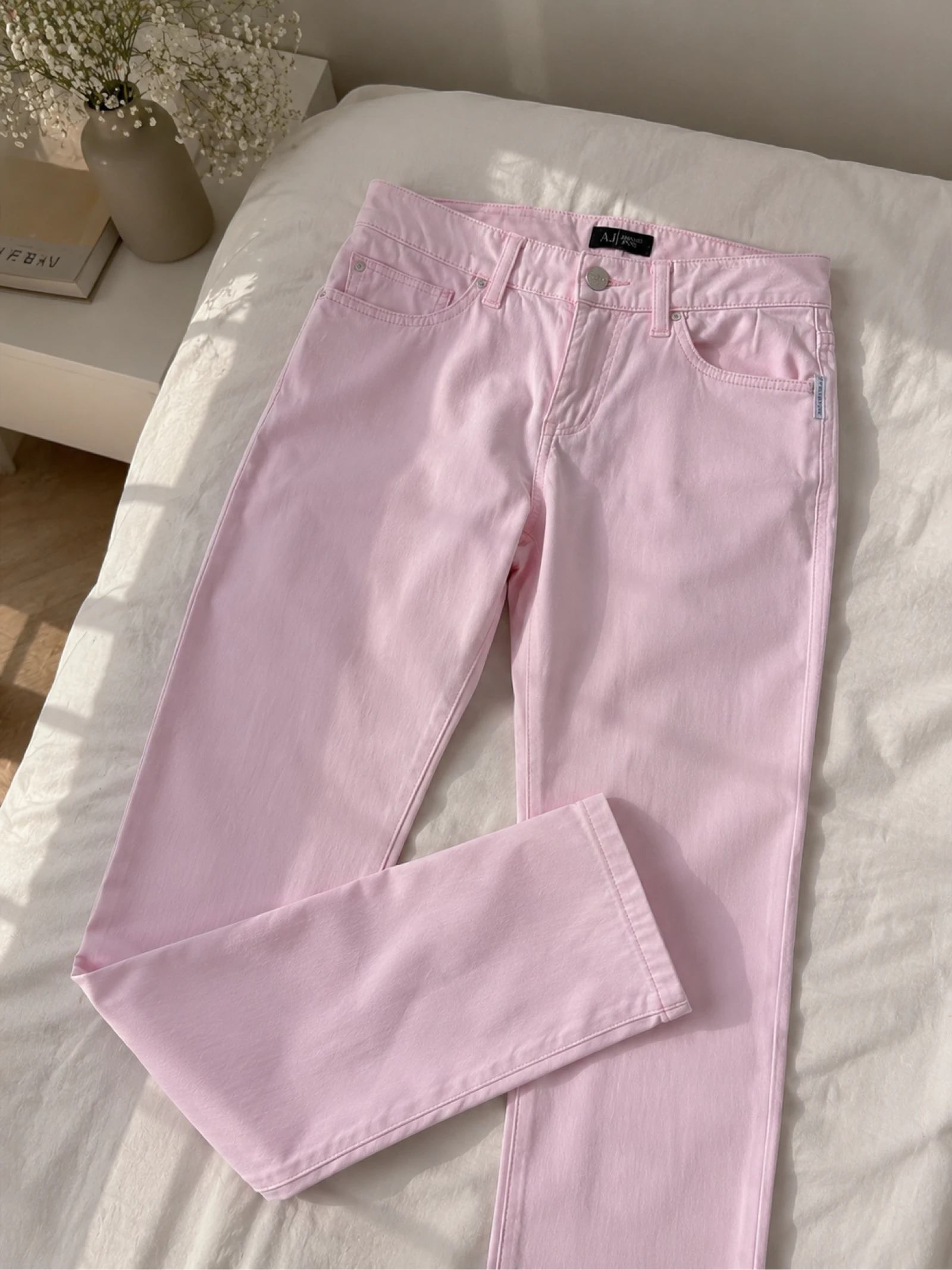 Armani Jeans – Jean Slim Rose Polvo – photo 2